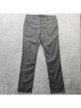 Betabrand Performance Pants 32x34 (Fits 35x33) Stretch Polyester Golf Gray